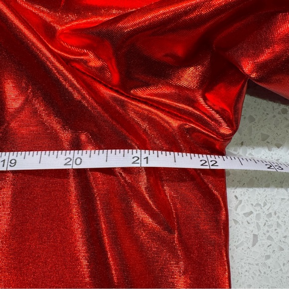 And the Why - beautiful red blouse - size M -  NWT - Picture 13 of 16